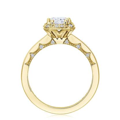 Emerald Bloom Engagement Ring