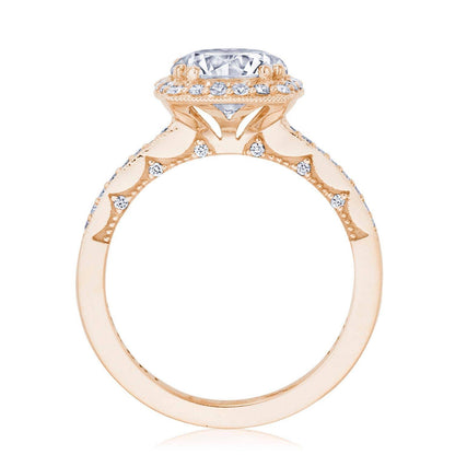 Round Bloom Engagement Ring