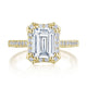 Emerald Bloom Engagement Ring