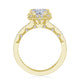 Emerald Bloom Engagement Ring