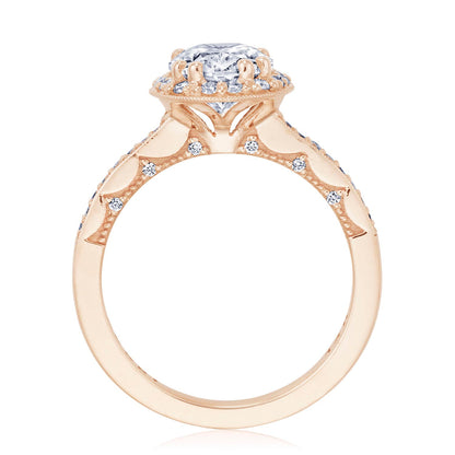 Oval Bloom Engagement Ring