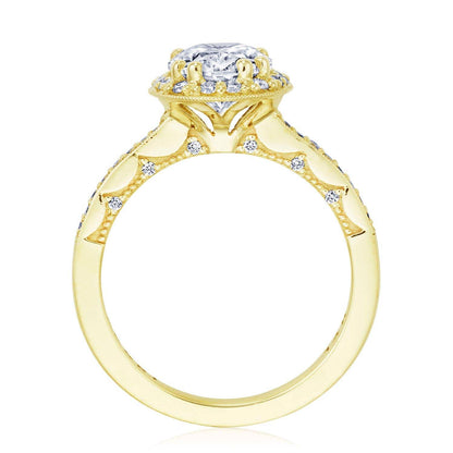 Oval Bloom Engagement Ring