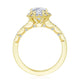 Oval Bloom Engagement Ring