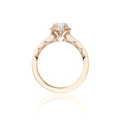 Oval Bloom Engagement Ring