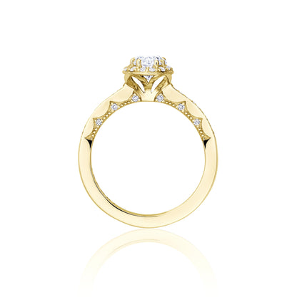 Oval Bloom Engagement Ring
