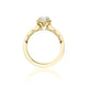 Oval Bloom Engagement Ring