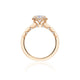 Round Bloom Engagement Ring