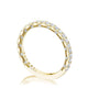 French Pavé Diamond Wedding Band