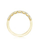 French Pavé Diamond Wedding Band