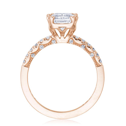 Emerald Solitaire Engagement Ring
