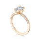 Emerald Solitaire Engagement Ring