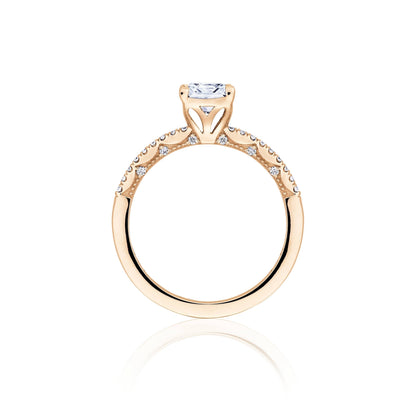 Princess Solitaire Engagement Ring