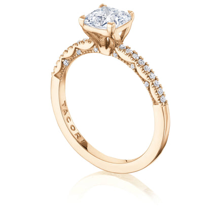 Princess Solitaire Engagement Ring