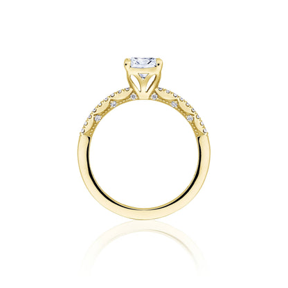 Princess Solitaire Engagement Ring