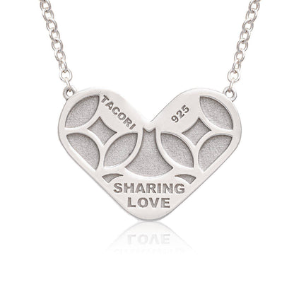 American Cancer Society Sharing Love Necklace in Silver - TACORI