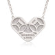 American Cancer Society Sharing Love Necklace in Silver - TACORI