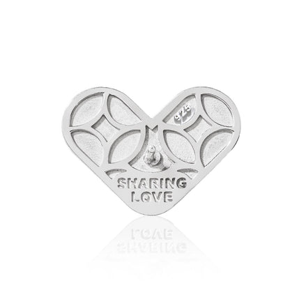 American Cancer Society Sharing Love Pin in Silver - TACORI