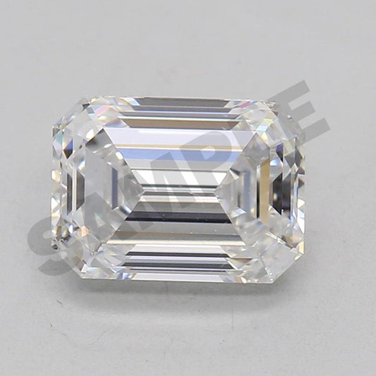 2.01 Carat Emerald IGI Labgrown Diamond, With Certificate ID LG621445885