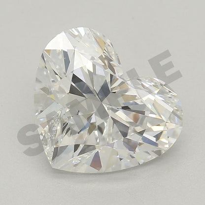 3.01 Carat Heart IGI Labgrown Diamond, With Certificate ID LG735560108