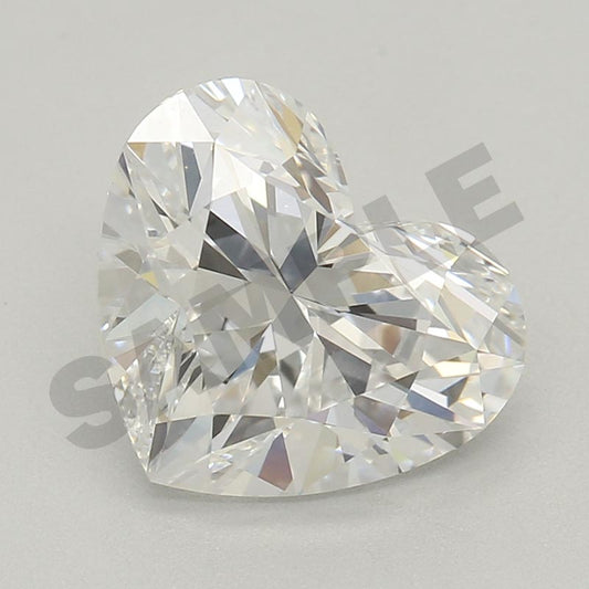 3.01 Carat Heart IGI Labgrown Diamond, With Certificate ID LG735560108