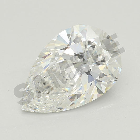2.00 Carat Pear IGI Labgrown Diamond, With Certificate ID LG809619260
