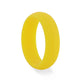 DOROTHY Dual Groove Silicone Ring for Men and Women Yellow Comfort Fit Hypoallergenic Thorsten - 8mm - Thorsten Rings
