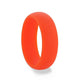 TROPICANA Silicone Ring for Men and Women Orange Comfort Fit Hypoallergenic Thorsten - 8mm - Thorsten Rings