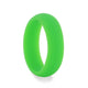 CLOVER Dual Groove Silicone Ring for Men and Women Green Comfort Fit Hypoallergenic Thorsten - 8mm - Thorsten Rings