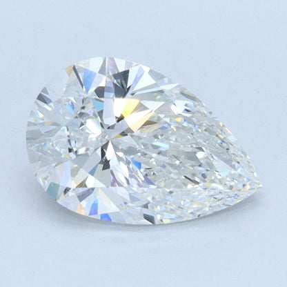 1.10 Carat Pear IGI Labgrown Diamond, With Certificate ID LG608361439