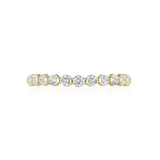 Round Diamond Wedding Band, 2.50mm