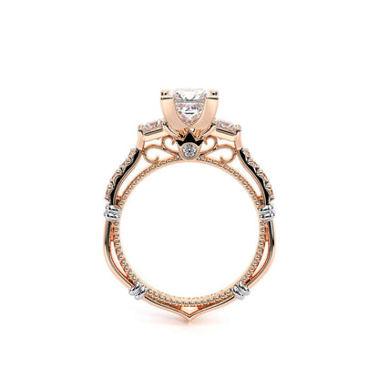 Verragio Three-Stone Princess Engagement Ring