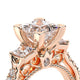 Verragio Three-Stone Princess Engagement Ring