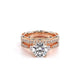 Verragio Three-Stone Round Engagement Ring