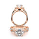 Verragio Three-Stone Round Engagement Ring