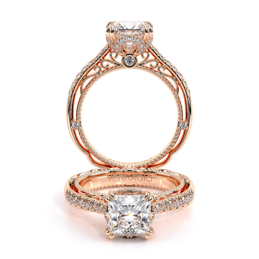 Verragio Pave Princess Engagement Ring