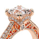 Verragio Pave Princess Engagement Ring