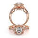 Verragio Halo Round Engagement Ring