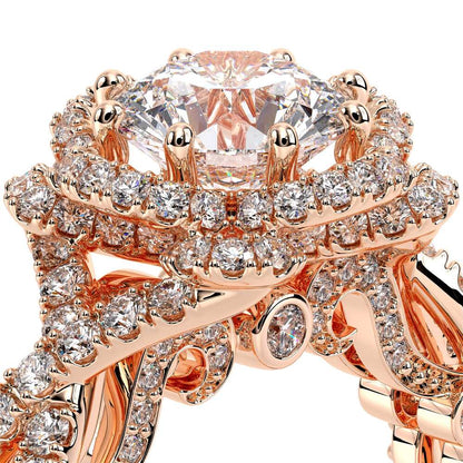 Verragio Halo Round Engagement Ring