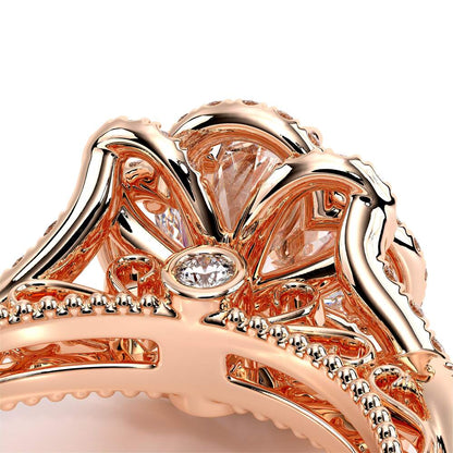 Verragio Halo Round Engagement Ring