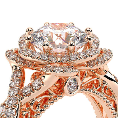 Verragio Halo Round Engagement Ring