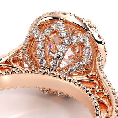 Verragio Halo Round Engagement Ring