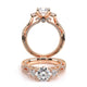 Verragio Three-Stone Round Engagement Ring