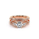 Verragio Three-Stone Round Engagement Ring