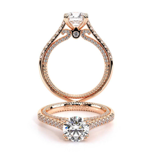 Verragio Pave Round Engagement Ring