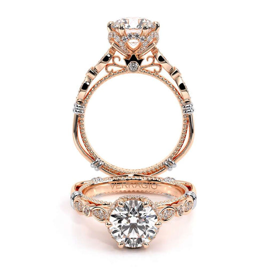 Verragio Halo Round Engagement Ring