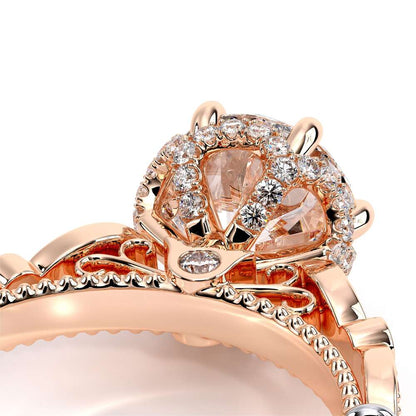 Verragio Halo Round Engagement Ring