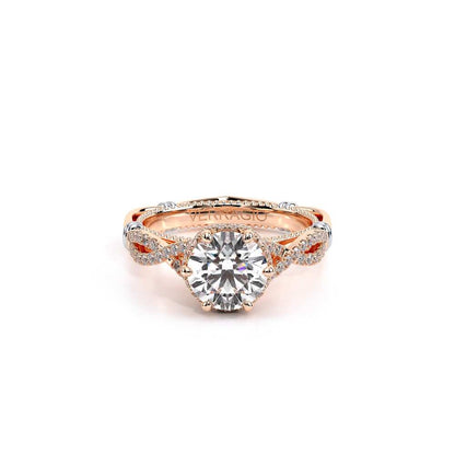 Verragio Halo Round Engagement Ring