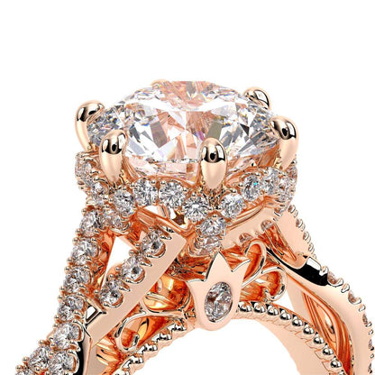Verragio Halo Round Engagement Ring