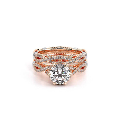 Verragio Halo Round Engagement Ring
