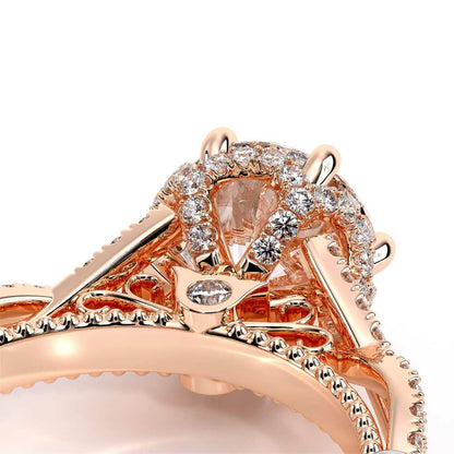 Verragio Halo Round Engagement Ring